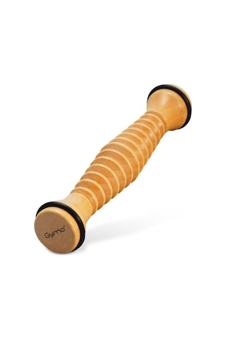 Ahşap Ayak Masaj Rulosu Foot Roller Kahverengi