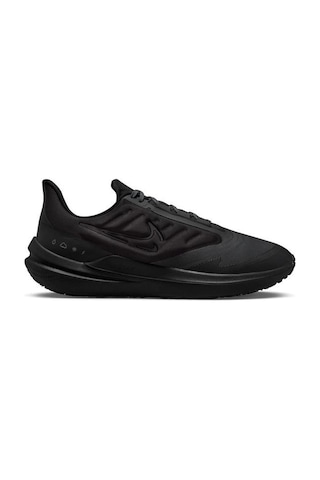 Nike Air Winflo 9 Shield Dm1106-007 Siyah Erkek Koşu Ayakkabısı Siyah