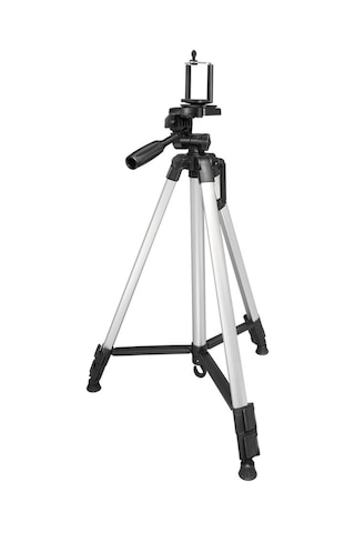 Teltree Alüminyum Tripod Kamera Ve Telefon İçin Yüksek Ayarlanabilir, 360 Döner, Sabit Ve Hafif Fotoğraf/videolar İçin Tutucu