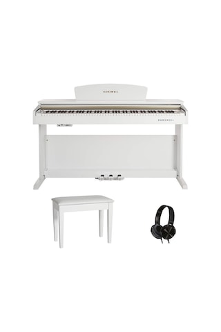 Kurzweil M90 Wh Beyaz Dijital Piyano + Tabure + Kulaklık