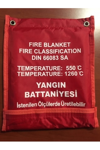 Lorex Çantalı Yangın Söndürme Battaniyesi 100 x 100 Lorex Çantalı Yangın Söndürme Battaniyesi 100 x 100