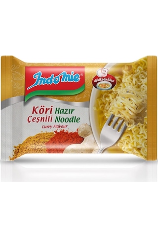 Indomie Köri Çeşnili Hazır Noodle 40 x 75 G