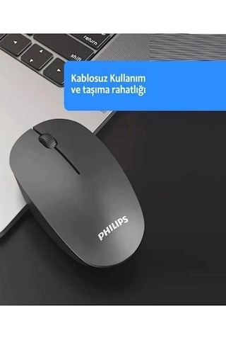 Miaxtreme Spk7315 M315 Siyah Wireless Sessiz Click Kablosuz Mouse 1200dpı 000102
