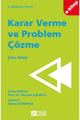 Karar Verme Ve Problem Çözme E-kitap