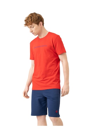 United Colors of Benetton Erkek T-shirt Ben.m21137 Kırmızı