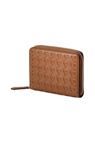 Serapian Mosaico Mini Fermuarlı Cüzdan Srmoswsl712411k119 Kahverengi