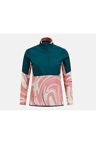 Peak Performance W Freelıght Alpha Half Zıp Kadın Günlük Sweatshirt G80441040 Renkli Çok Renkli