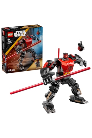 LEGO® Star Wars: Klon Savaşları Darth Maul™ Robotu 75411 - 6 Yaş ve Üzeri Çocuklar için Yaratıcı Oyuncak Yapım Seti (143 Parça)