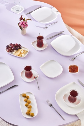 Karaca  Forever Bone Oggi 26 Parça 6 Kişilik Kahvaltı Takımı