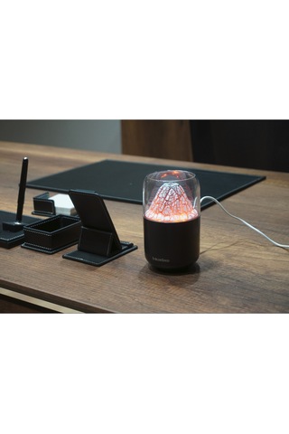 Bs-h2 Volkanik Buharlı Ultrasonic Led Işıklı Aroma Difüzörü Hava Nemlendirici