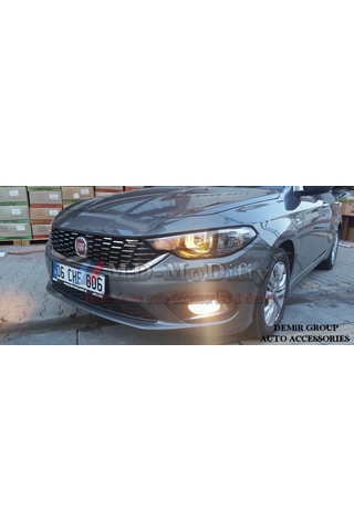 S-Dizayn  Fiat Egea Sedan Krom Ön Panjur Çıtası 2020 Üzeri