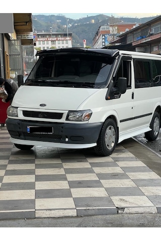 Ford Transit 2000-2006 Beyaz Ön Tampon Lip Eki/karlık Abs Dar