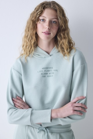 Penti Rib Detaylı Açık Yeşil Sweatshirt Ge34 Açık Yeşil