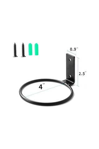 A1-vazo Tutucu Pot Tutucu Ekici Metal Duvar Asma Halkası Pratik Iyi Yükleme Saksı Tutucu Halka Duvara Monte Kolay Kurulum