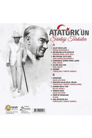 Atatürk'ün Sevdiği Türküler Plak Alithestereo