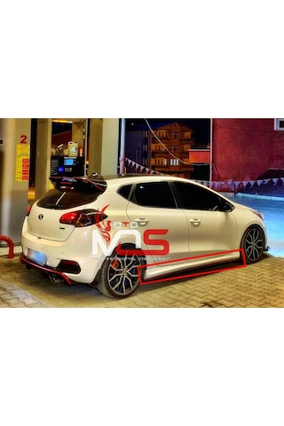 Kia Ceed Marşpiyel Sağ Sol Takım Fiberglass Boyasız