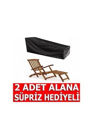 Indirimsmart Bundera Şezlong Koruma Örtüsü Yağmur Toz Kir Önleyici Branda Örtü