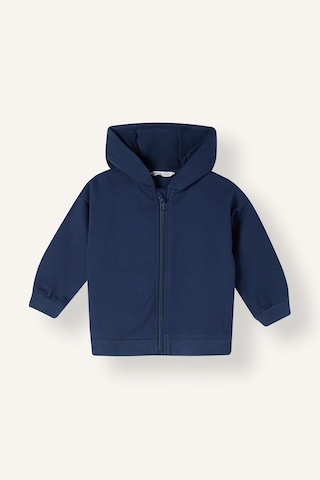 Defacto Kapüşonlu Fermuarlı Sweatshirt Hırka Erkek Bebek I0426a526aunv256 Lacivert-nv256