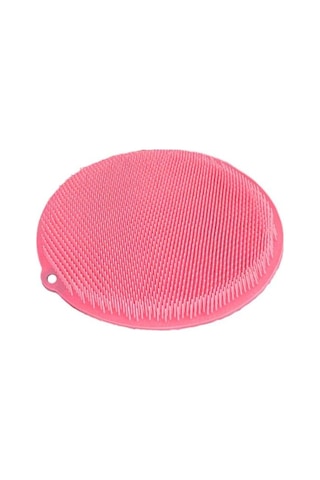 Yuvarlak Vantuzlu Banyo Sırt Kese Matı 26 Cm