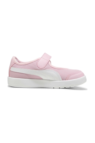 Puma Courtflex V3 Lına Çocuk Ayakkabı 400578 02 Pembe