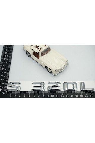 S320L Bagaj Krom Metal 3M 3D Yazı Logo