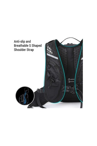 Flybuy Süper Su Sırt Renlkli Nefes Koşu Kesesi İle Hidrasyon Hafif Çok Çantası Çantası Bisiklet Biniş Alabilen 2l Uq Çok Renkli