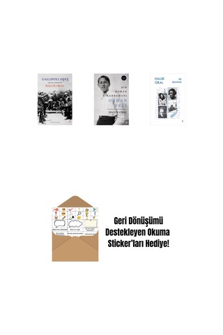 Gallipoli 1915 Ciltli + Bir Roman Kahramanı Orhan Veli Ciltli + Şiir Hikâyeleri + Okuma Sticker'ları