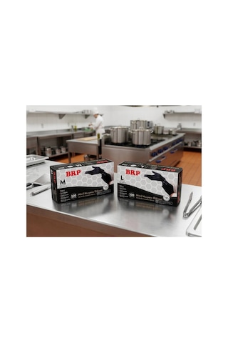 Siyah Nitril Eldiven 100 Lük L 15paket - 928159211