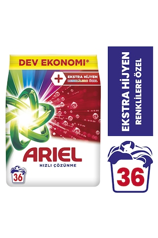 Ariel Oxi Renklilere Özel Hızlı Çözünme Toz Çamaşır Deterjanı 5500 G