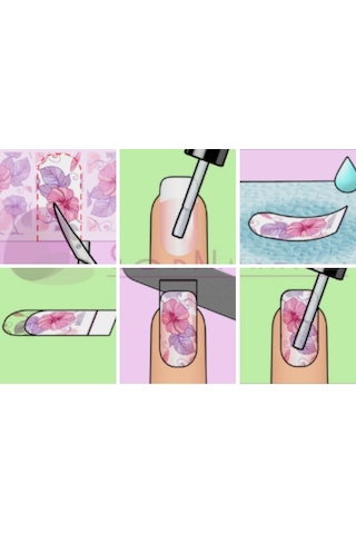 Tırnak Sticker Tırnak Dövme Nail Art 186