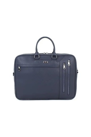 Case Club 2208-5 Büyük Boy 17.3 İnç Laptop Evrak- El Çantası Omuz Askılı Lacivert