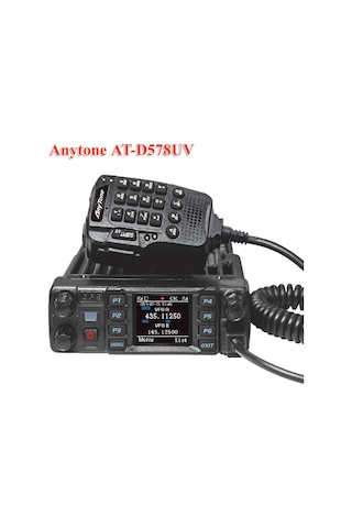 Anytone AT-D578 UV PRO DMR Mobil Telsiz