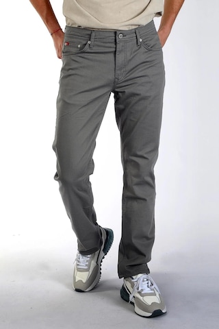 252 Lcm 221002 Jagger Lee Cooper Erkek Dokuma Pantolon gri