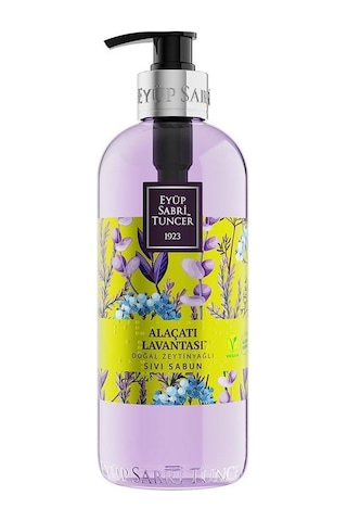 Eyüp Sabri Tuncer Alaçatı Lavantası Doğal Zeytinyağlı Sıvı Sabun 500 ML