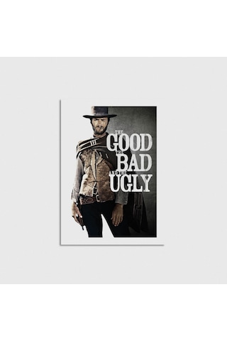 The Good, The Bad And The Ugly 1966 Film Posteri Çerçevesiz Poster Duvar Dekorasyonu Pn11p377