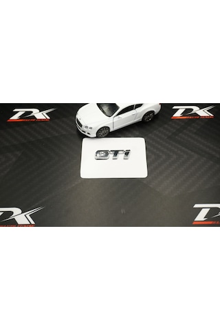 Volkswagen Golf Gti Bagaj 3M 3D Krom Abs Yazı Logo Amblem