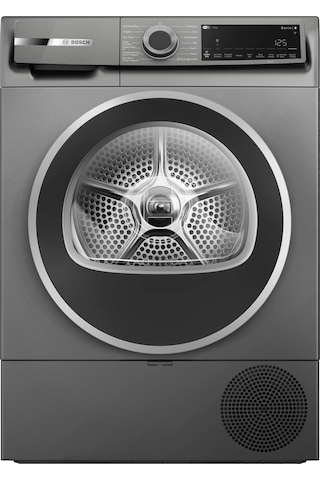 Bosch Serie 6 WQJ2520RTR 10 KG Isı Pompalı Çamaşır Kurutma Makinesi Antrasit
