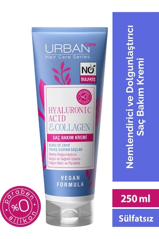 Urban Care Hyaluronic Acid & Collagen Saç Bakım Kremi 250 ML