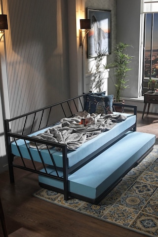 Bedliga Glory Yavrulu Daybed Tek-Çift Kişilik Metal Karyola