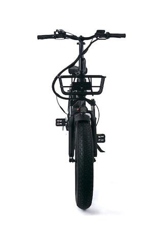 Alba Fold 3 Elektrikli Bisiklet 48w 15 Ah 480wh Büyük Batarya Kalın Lastik Gaz Kollu, 500watt Siyah