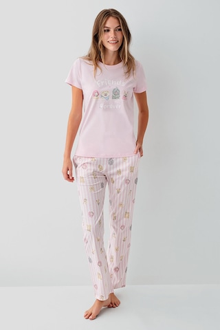 Rolypoly Kadın Pembe Pijama Takım Rp3810-s-v1 Pembe
