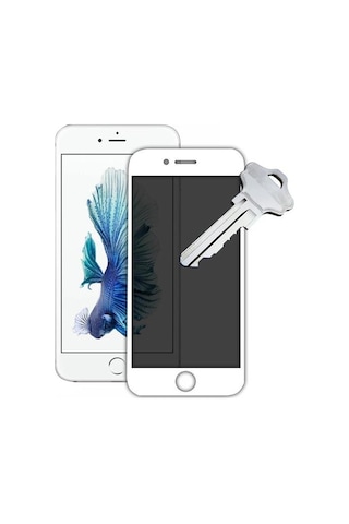 Apple Uyumlu iPhone 7-8 Hayalet Privacy 10D Cam Ekran Koruyucu