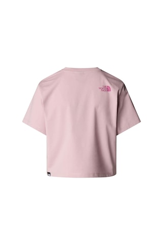 The North Face Kadın Ss Easy Relaxed Cropped Tişört Nf0a8a6ha1o1 Pembe