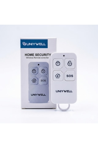 Uniywell Yk-11km Kablosuz Akıllı Alarm Kumandası - Sos Ve Panik Butonu Destekli, Ev Güvenlik Sistemleri Için Uzaktan Kumanda