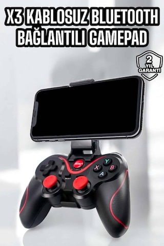 X3 Gamepad Oyun Kolu Bluetooth Bağlantılı Gamestick Android Uyumlu 98584851