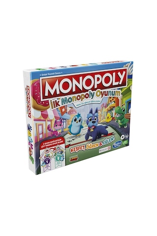 '+4 Yaş Monopoly İlk Monopoly Oyunum (hasbro)