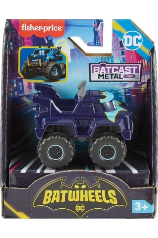 Fisher-price Batwheels Bam Batmobile Buff The Bat Truck