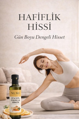 Zencefil Zerdeçal Sirke Karışımı 250ml Günlük Ritüel
