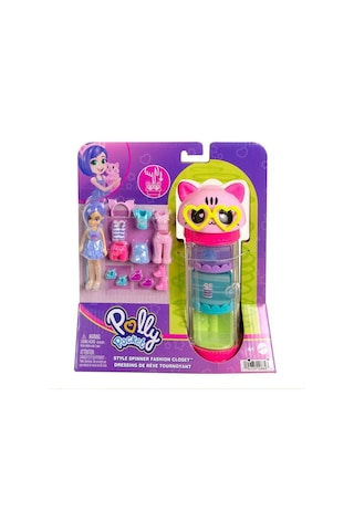 Polly Pocket Stil Döndürücü Moda Dolabı HKW04 HKW07 Lisanslı Ürün