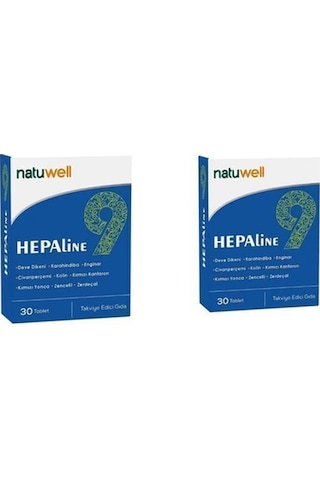 Hepaline 30 Tablet 2 Adet 9 Hepa İçerikli Hepaline 30 Tablet 2 Adet 9 Hepa İçerikli